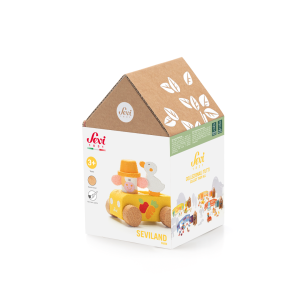 Play set ritaglia e incolla Seviland Fattoria (10pz+casetta)