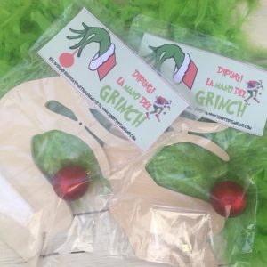Mano Grinch in legno da dipingere