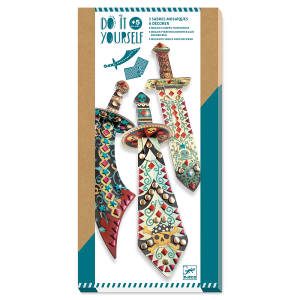 DO IT YOURSELF 3 SPADE DA DECORARE CON MOSAICI – Djeco