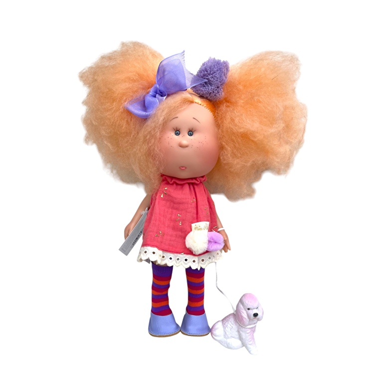 Bambola Mia Coral Con Mascotte – Nines Artesanals D’Onil - immagine 2