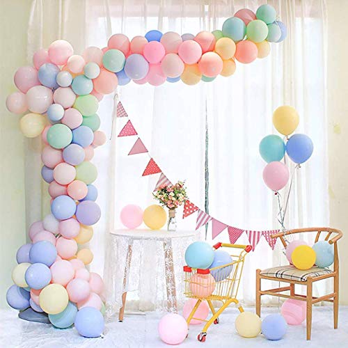 Kit palloncini tonalità macaron - immagine 4