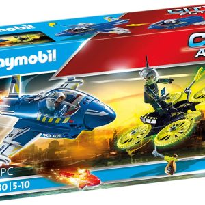 70780 Jet Della Polizia E Drone – Playmobil