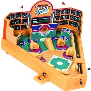 FLIPPER BASEBALL in Legno
