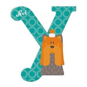 Lettera Y Yorkshire Terrier promo