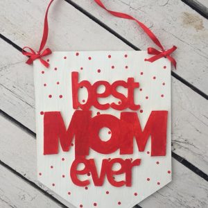 Scritta in legno – Festa della Mamma(best)