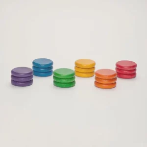 Set 18 monete colorate (6 Colori) – Grapat