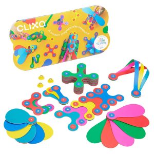 Costruzioni Con Magneti 42 Pezzi Rainbow – Clixo