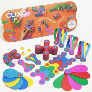 Costruzioni Con Magneti 60 Pezzi Rainbow – Clixo