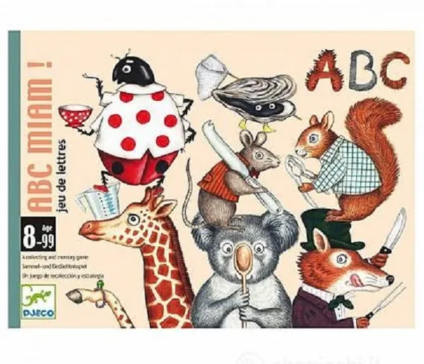 ABC Miam! gioco di carte – Djeco - immagine 3
