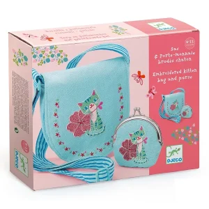 BORSA CON PORTAMONETE- GATTO – Djeco