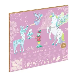 Color, Assemble, Play. Fairy – Djeco
