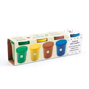 4 paste da modellare colori naturali – Djeco