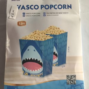 Porta Popcorn -Squali – Festa Mare Pirati