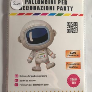Palloncino 76 cm – Tema Spazio Astronauta