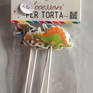 Decorazione torte- topper – Dinosauri