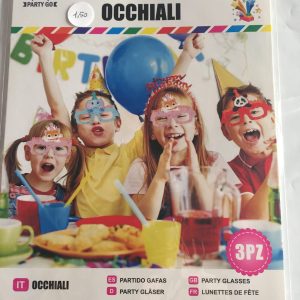 Occhiali cartoncino – tema Animali zoo