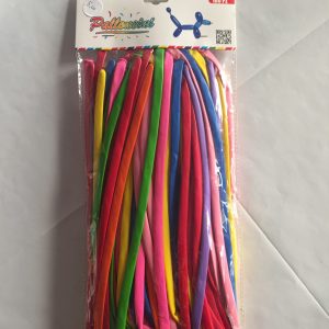 Palloncini modellabili , 100 pezzi , colori misti