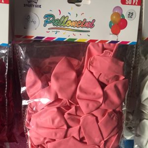 Palloncini rosa chiaro 50 pezzi 25cm