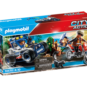 70570 Quad Della Polizia Con Ladro – Playmobil