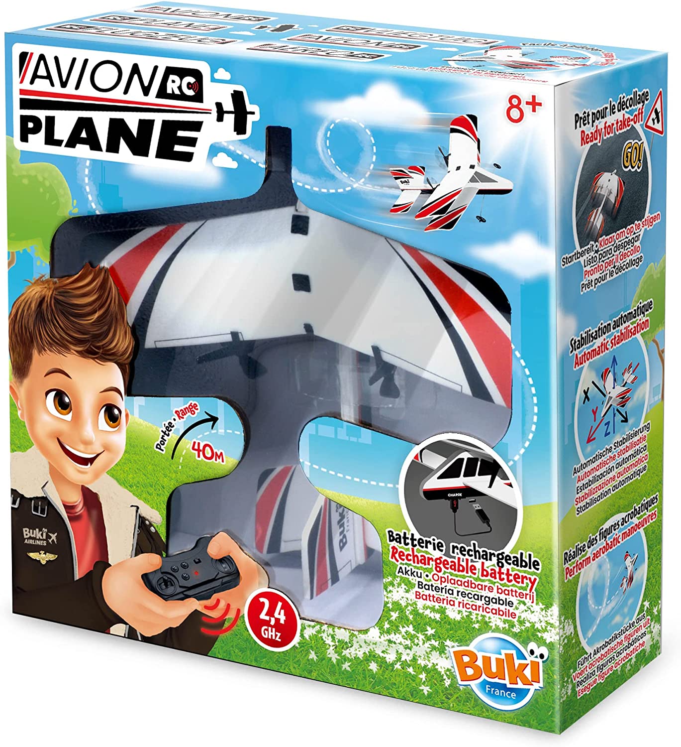 Aereo Con Radiocomando – Buki - immagine 2