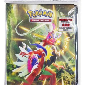 Album 9 Tasche Portfolio Scarlatto-Violetto – Pokemon
