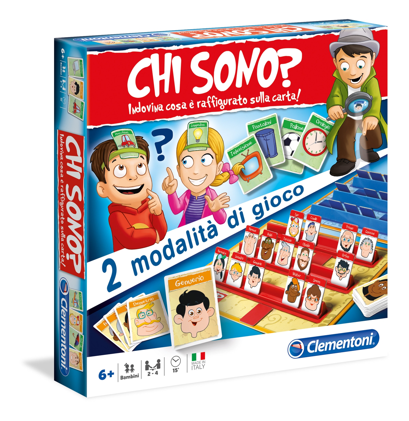 Gioco CHI SONO ? – Clementoni - immagine 2