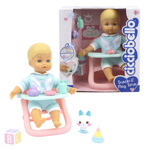 Cicciobello Snack & Playtime Con Seggiolone – Giochi Preziosi