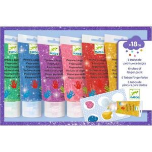 Colori A Dita Glitter – Djeco