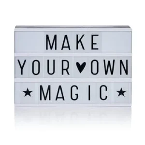A lovely light box – lavagna luminosa Little Lovely Company