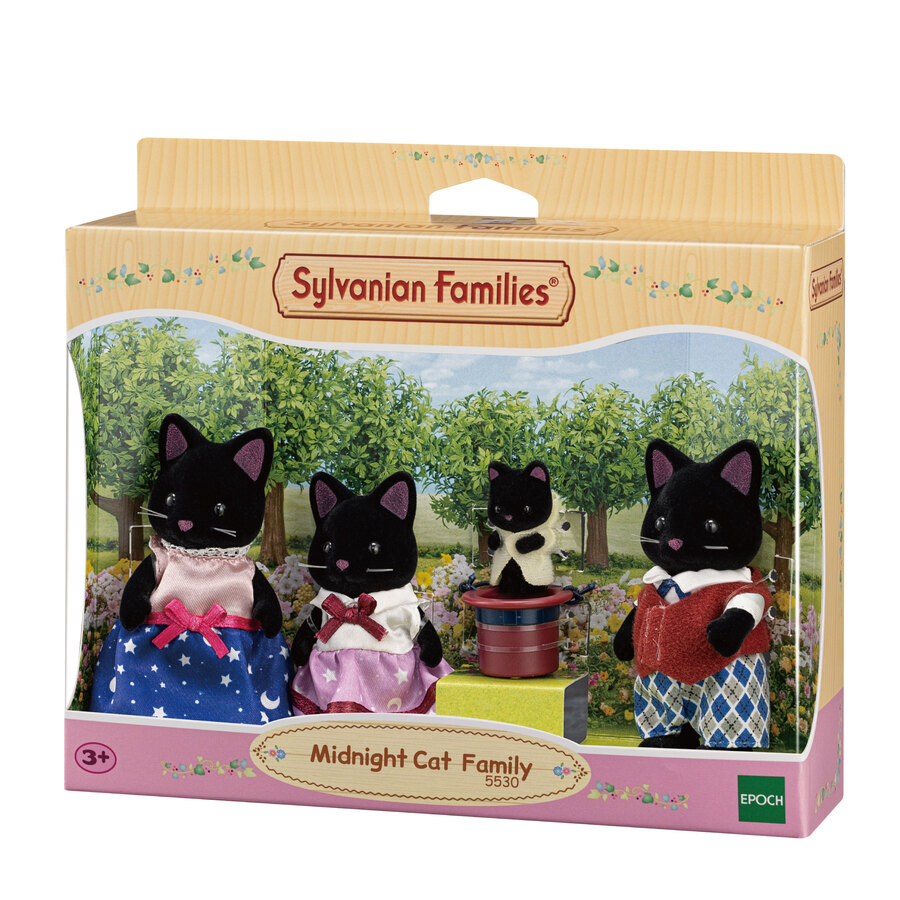 Famiglia Gatti Midnight – Sylvanian Families - immagine 3