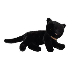 Gattino peluche dormiente, Medio – Nero – Maileg