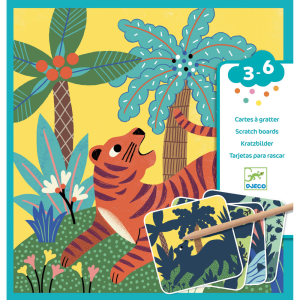 Scratch Cards Animali Della Foresta – Djeco