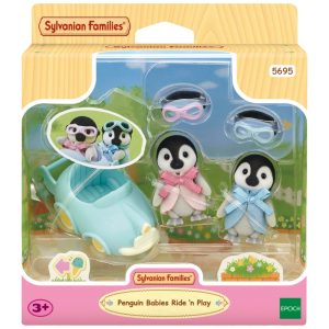 Bebè Pinguini Con Auto – Sylvanian Families