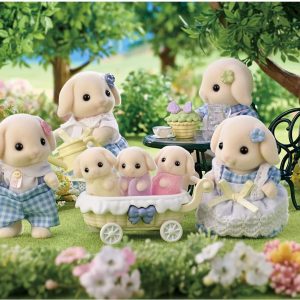 Famiglia Conigli Flora – Sylvanian Families